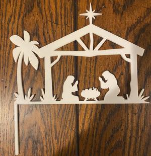 Door Header Nativity, Part 1 of 2 Nativity Set