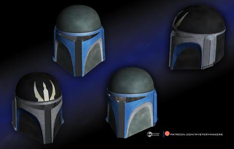 Animated Deathwatch helmet