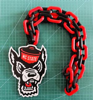 NC State NCAAF Wolfpack Chain