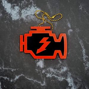 Check Engine Charm (Solid) - JCreateNZ