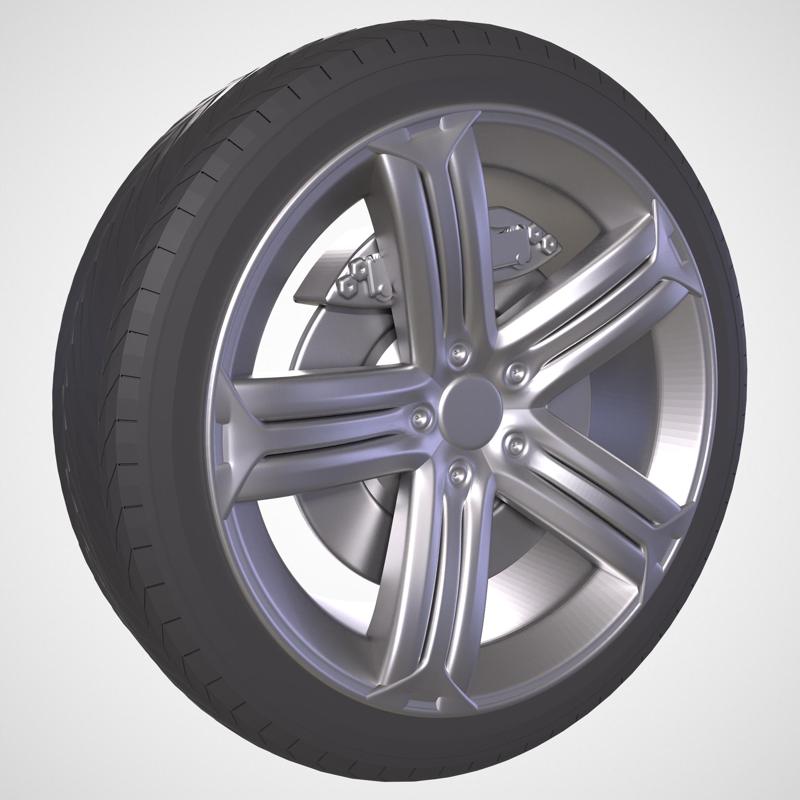 VOLKSWAGEN SCIROCCO TYRE RIM
