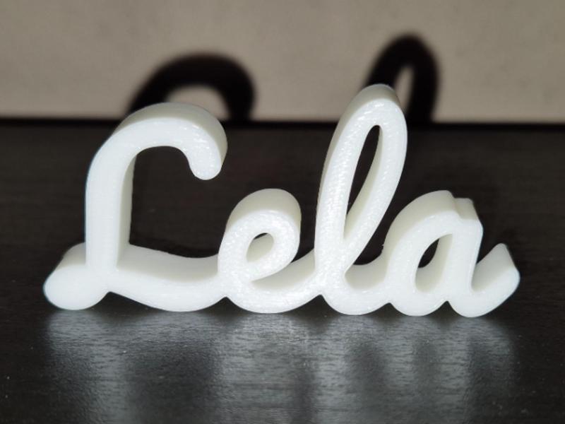 Lela Name Sign Display Decor