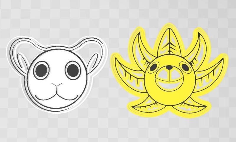 Luffy's Boats - Strawhats boat / Mugiwara - OnePiece BUNDLE x2