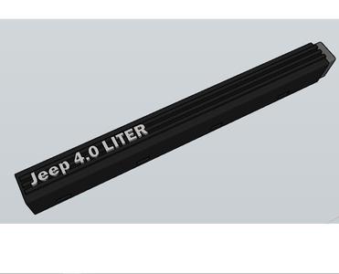 Jeep 4.0 liter Cable rail