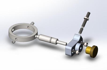 Spindle lock for PM25MV mill