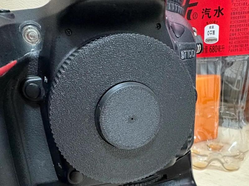 Nikon F-mount pinhole lens cap