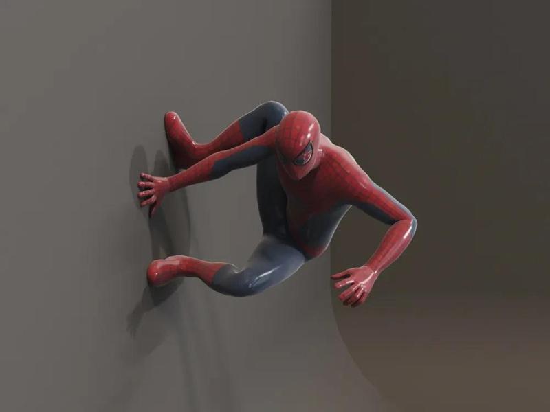 Spider-Man Sticky Wall Refrigerator Magnet