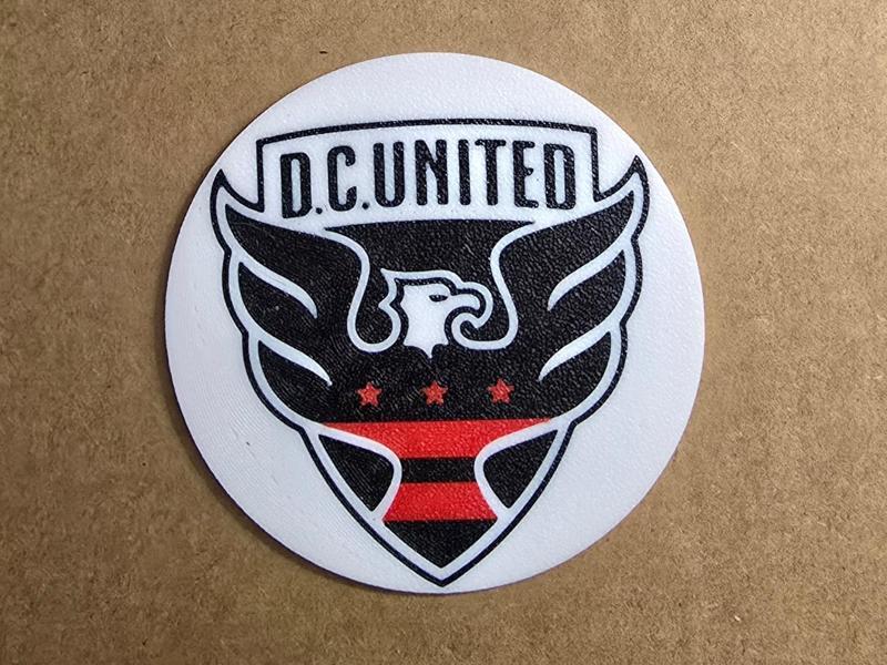 COASTER MASTER INSERT - MLS DC UNITED