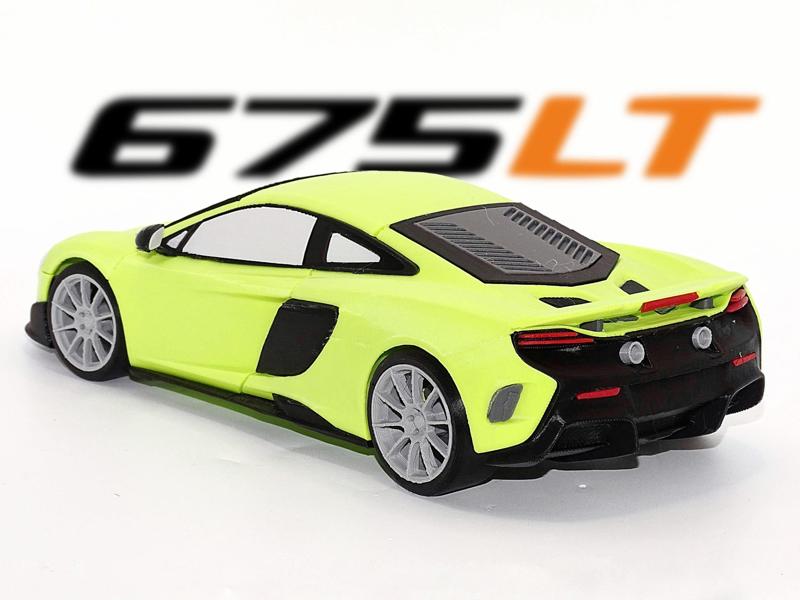McLaren 675LT w/ Steering 1:19 Scale