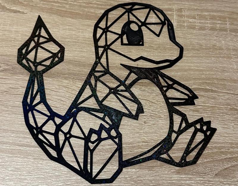 Charmander / Glumanda Pokemon LineArt