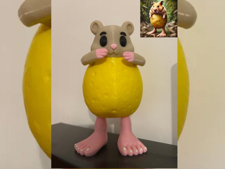 PIPI POTATO - ITALIAN BRAINROT - ARTICULATED TOY