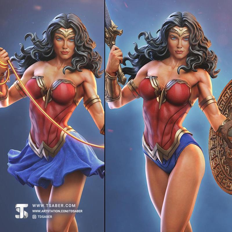 Wonder Woman Statue