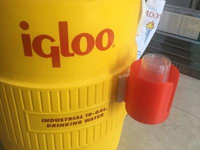 Igloo cup holder