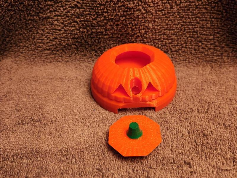 40oz travel mug topper jack o lantern 2 pc