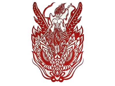 Ne Zha 2 Ne Zha V2 Paper Cut