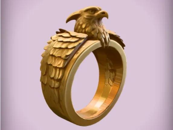 Eagle King Ring 
