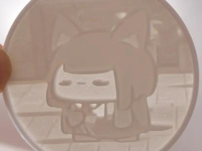 Zero Zone Q-version adorable Hoshimi Yaba keychain