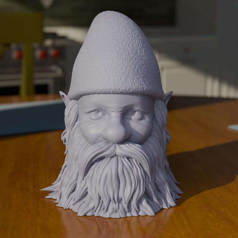 GNOME HEAD SAYS HOLDER
