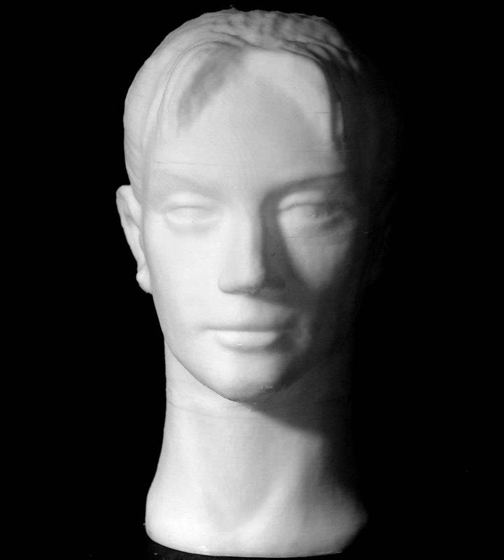 Andreea Răducan bust in Deva, Romania