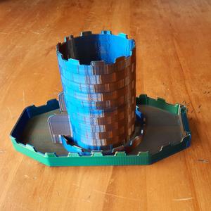 Dice Tower and Tray Module System