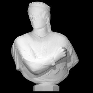 Bust of a man