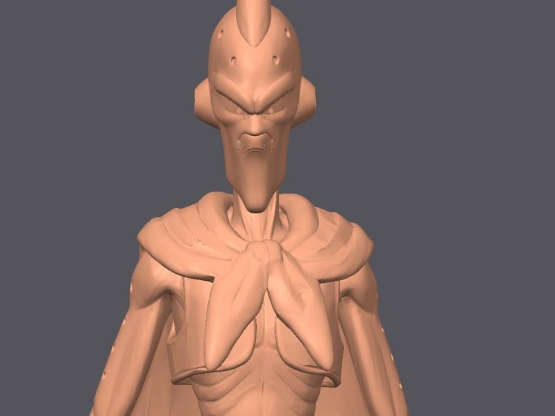 Majin Buu (Evil Version) Dragon Ball 3D Model