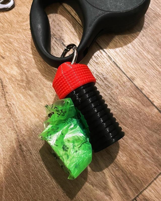 Dog poop bags dispenser