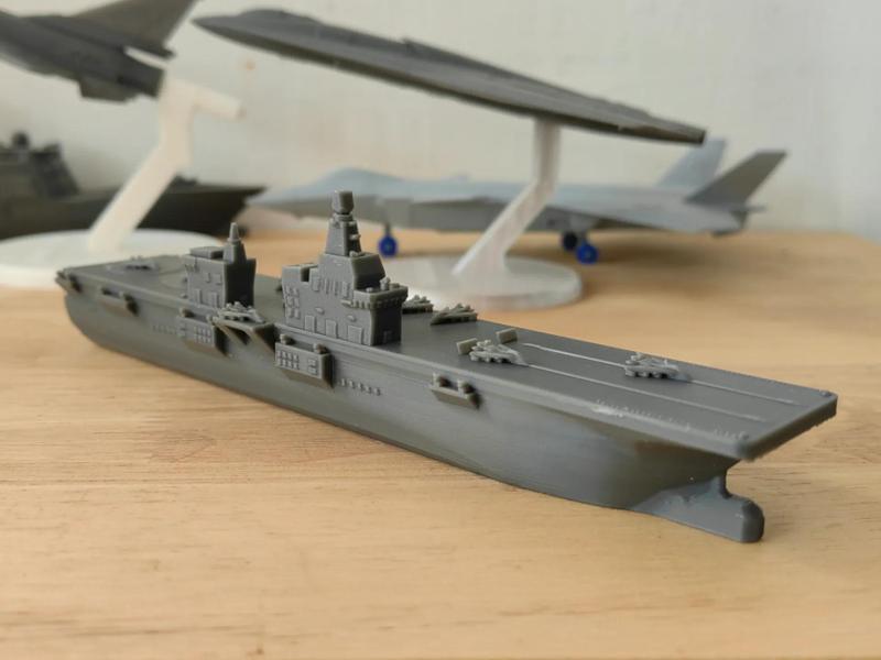 076-Amphibious Assault Ship (Sichuan, Hull Number 51) Exquisite Detail