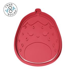 Strawberry  -  Squishmallows  - Cookie Cutter - Fondant - Polymer Clay