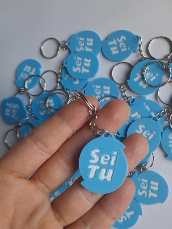 Seitu logo keychain - Cana_3D