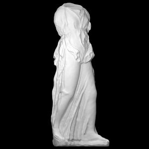 Draped Female Statue