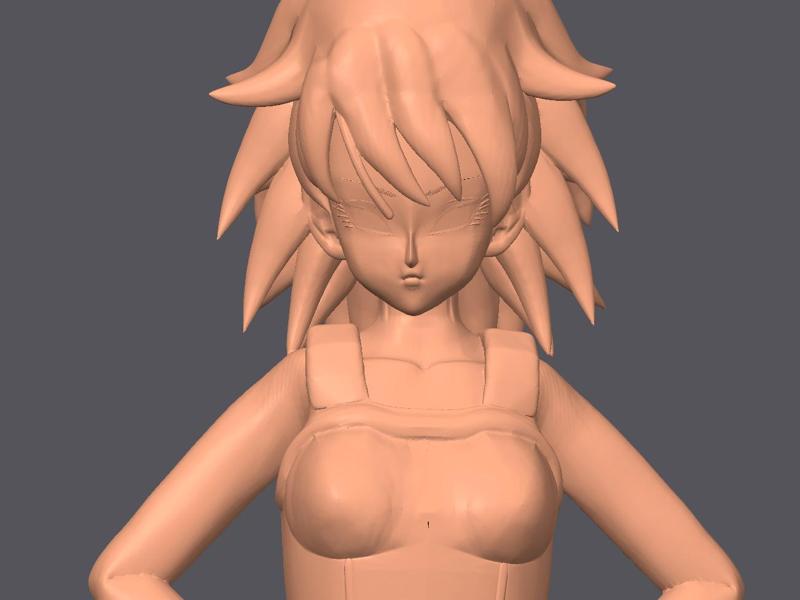 Gine DragonBall 3D Model