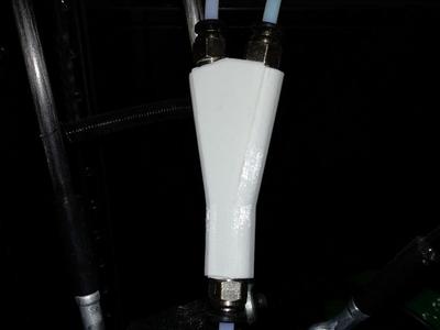 Cyclops dual color Y bowden splitter