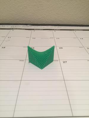 Discretized Hyperbolic Paraboloid