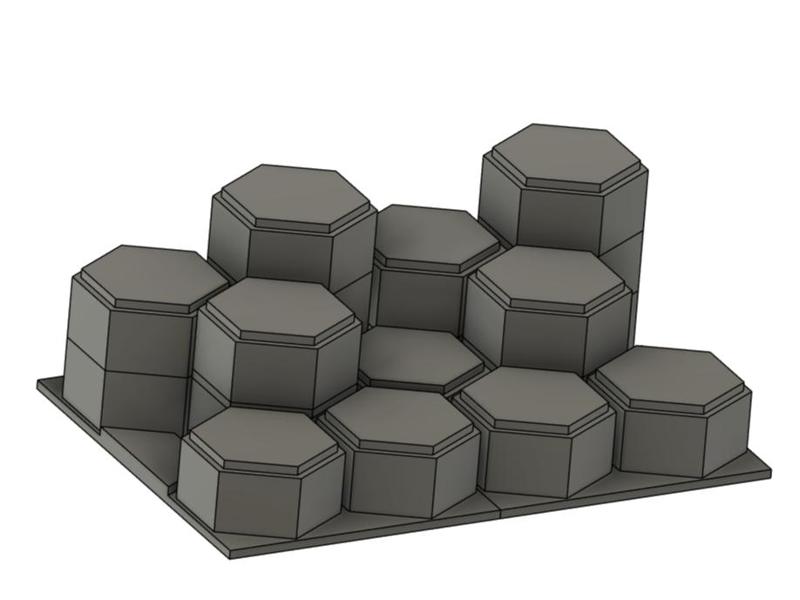 Mystery Box Figurine Display Stand (Stackable and Expandable)