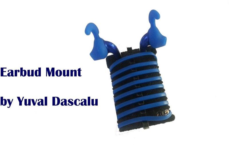 Earbud Mount Mount by Yuval Dascalu