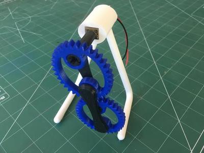 Elliptical Gears, Motorized