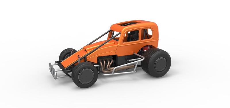 Diecast Super rod Scale 1:25