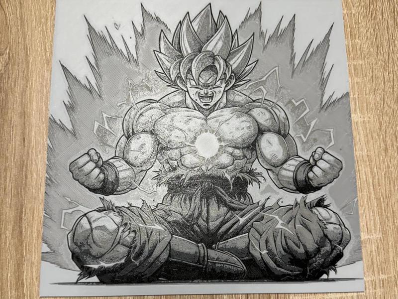 Songoku (Dragon Ball) HueForge