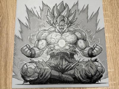Songoku (Dragon Ball) HueForge