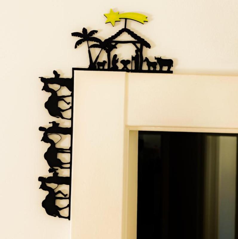 Christmas nativity portal