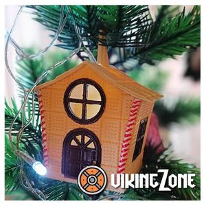 🎄✨ Illuminated gingerbread house - 3D Christmas decoration 🎁.