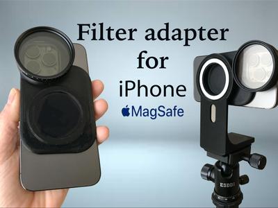 55 mm Filter Adapter for iPhone 2.1