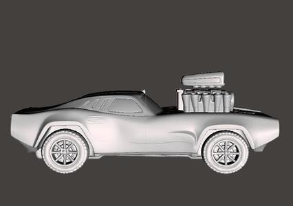 HOT WHEELS SPEEDY MACHINE CAR