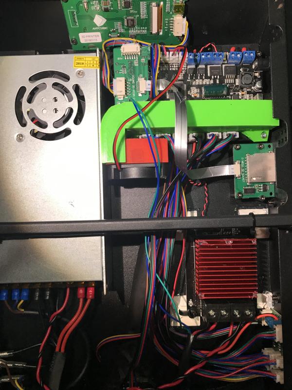 Anycubic I3 Mega Stepper Motor Fan Duct