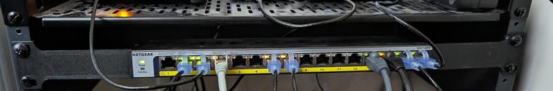 Netgear GS116 Switch Rack Mount Ears / Wings