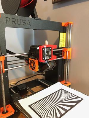 Pencil adapter for MK3s+ Remix