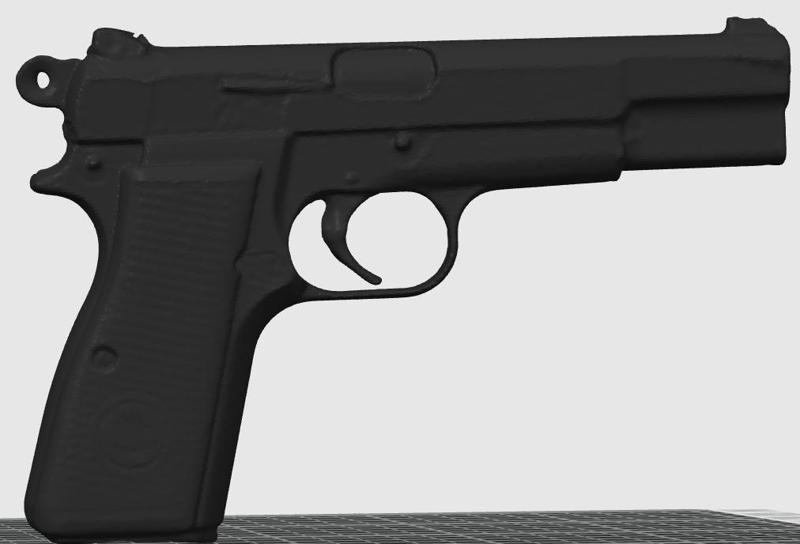 Tisas Zig 14 Real Size 3D Gun Mold