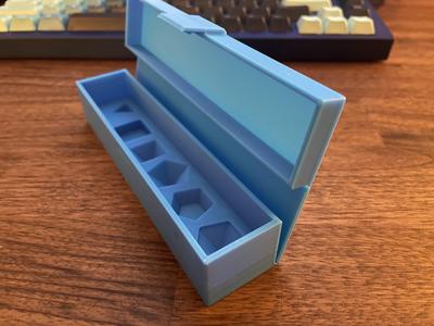 100% Printed - Print in Place Dice Set Case
