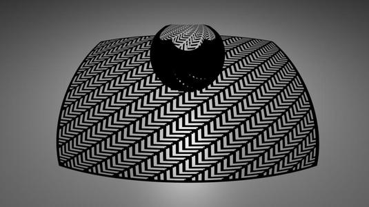 Stereographic projection flat stairs